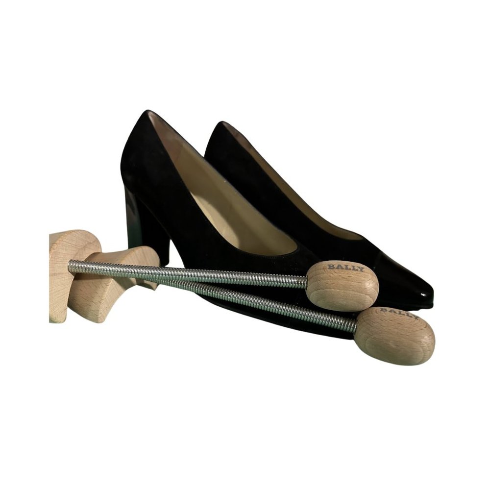 Bally Black Leather Pumps Womens Size 6